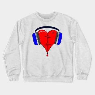 Heart Of Music Crewneck Sweatshirt